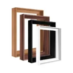 Canvas Floater Frame For Paintings, Fits Up To 1.25" Deep