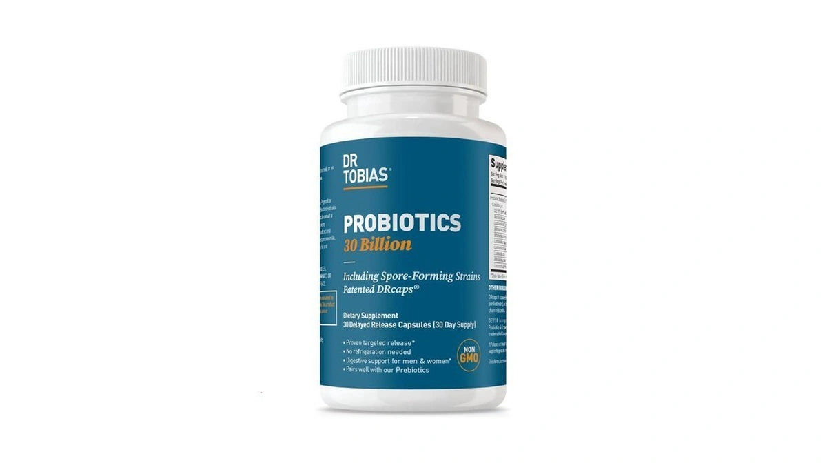 Dr. Tobias Probiotics 30 Billion, 10 Strains, 30 Billion Cfu's,