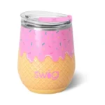 Swig Life 12oz Wine Tumbler With Lid, Stainless Steel, Dishwasher