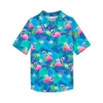 Pashop Boys Hawaiian Shirt Kids Boys Short Sleeve Button Down