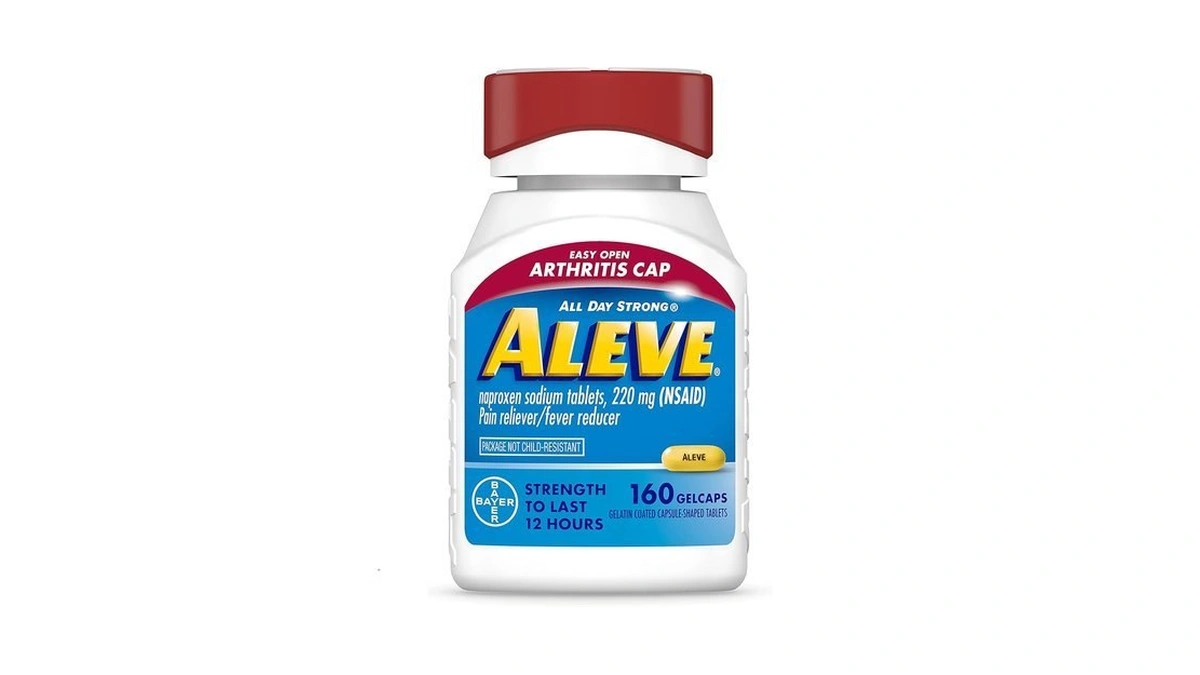 Aleve Gelcaps With Easy Open Arthritis Cap, Naproxen Sodium, Medication