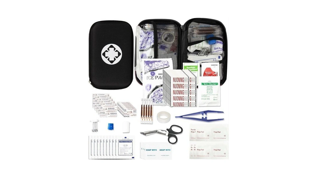 279pcs Small Travel First Aid Kit Supplies For Business, First