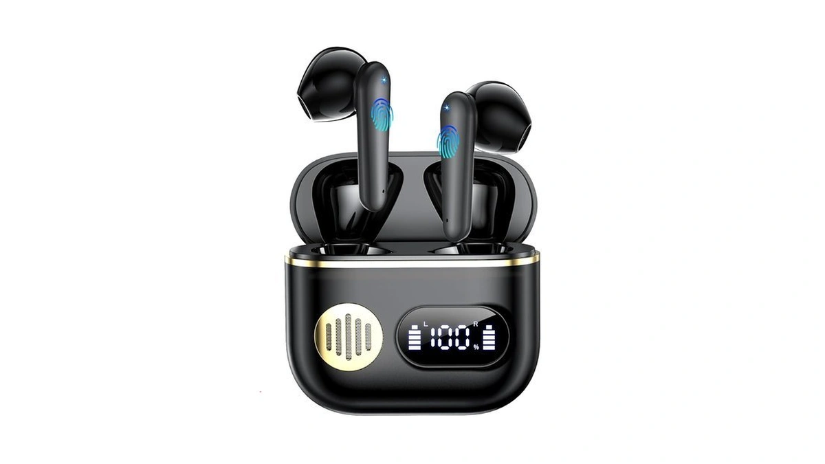 Wireless Earbuds, Bluetooth 6.1 Headphones Bass Stereo, 2026 Bluetooth Earbuds