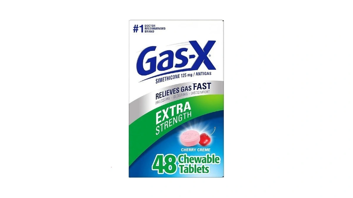 Gas-x Extra Strength Chewable Gas Relief Tablets With Simethicone 125