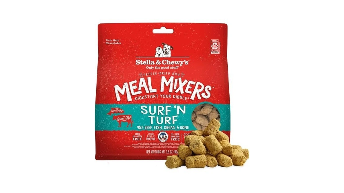 Stella & Chewy's Freeze-dried Raw Surf & Turf Meal Mixers