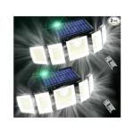Solar Lights Outdoor Waterproof Motion Sensor - 3000 Lumens 5-head