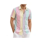 Zaful Travel Mens Polo Shirts Mens Short Sleeve Shirts Slim