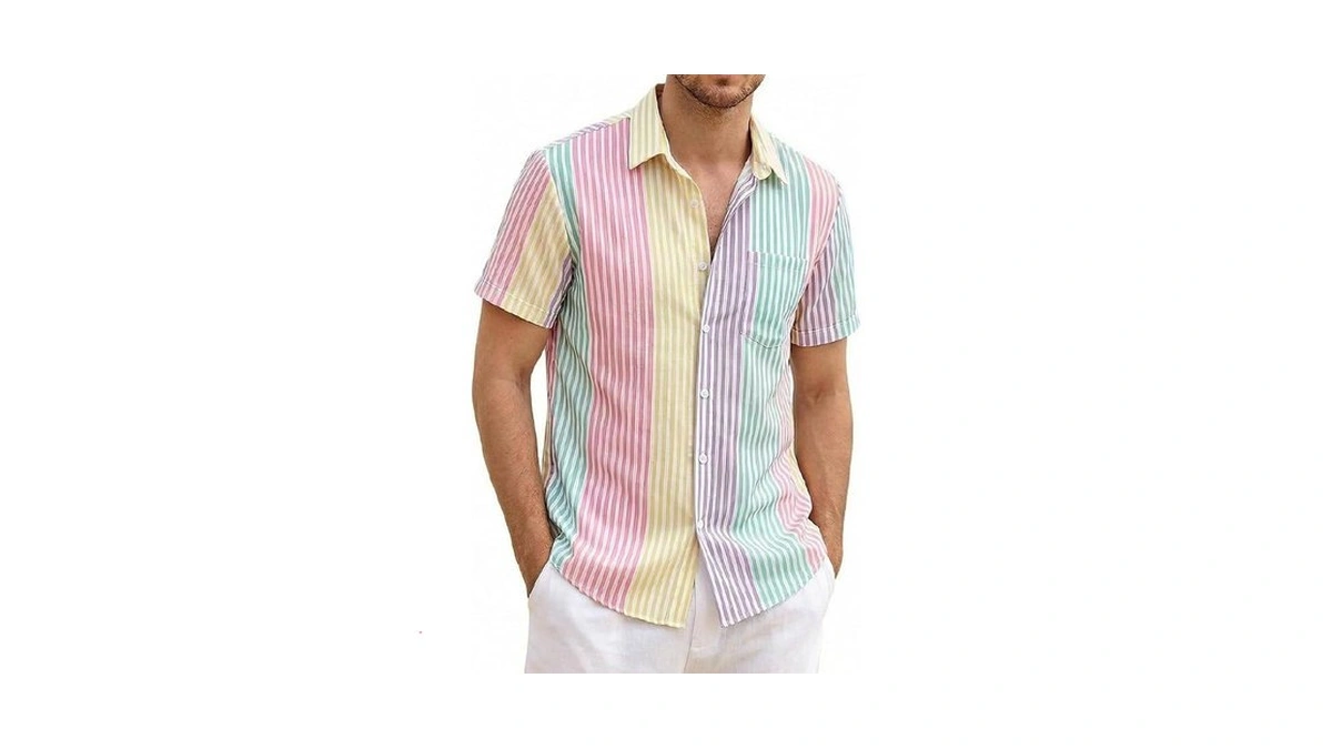 Zaful Travel Mens Polo Shirts Mens Short Sleeve Shirts Slim