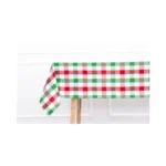 Purpleessences Buffalo Plaid Tablecloth - Water Resistant Wipeable Washable Checkered