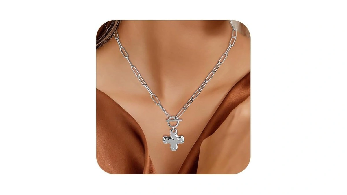Punhem Chunky Gold Necklace For Women - 14k Gold/silver Plated