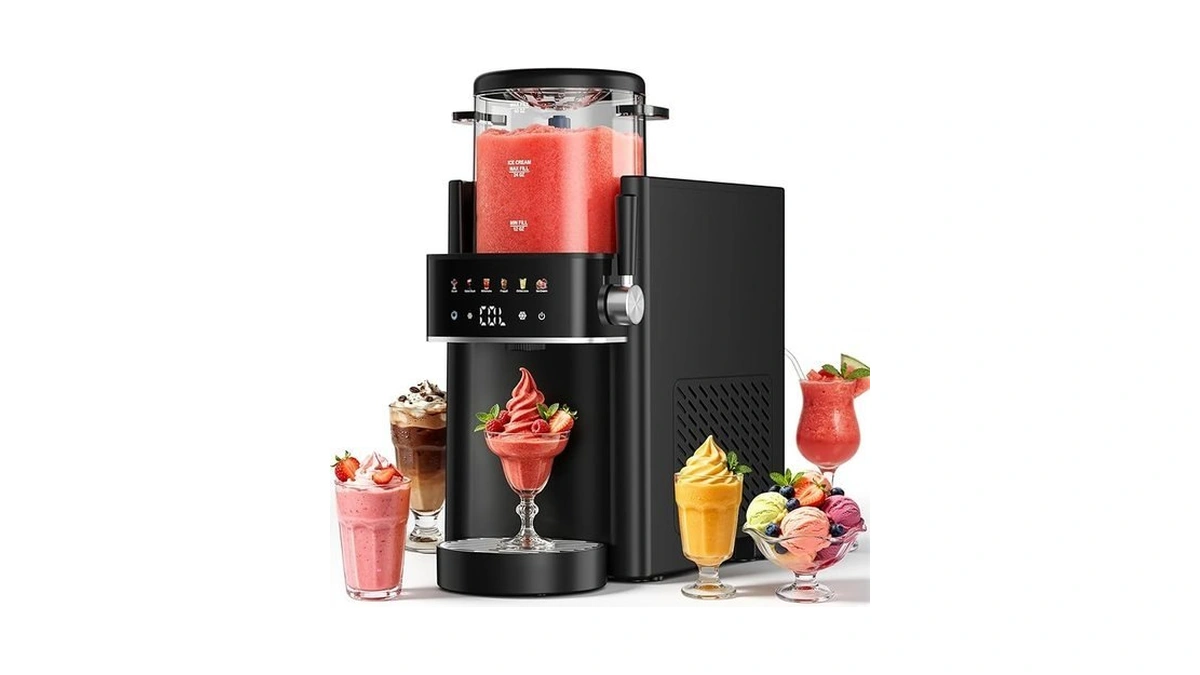 Slushie Machine, Ice Cream Maker, 40 Oz. Slushy Machine For