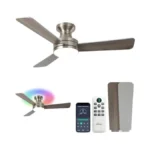Homlit 42 Inch Rgb Ceiling Fan With Light, Smart App