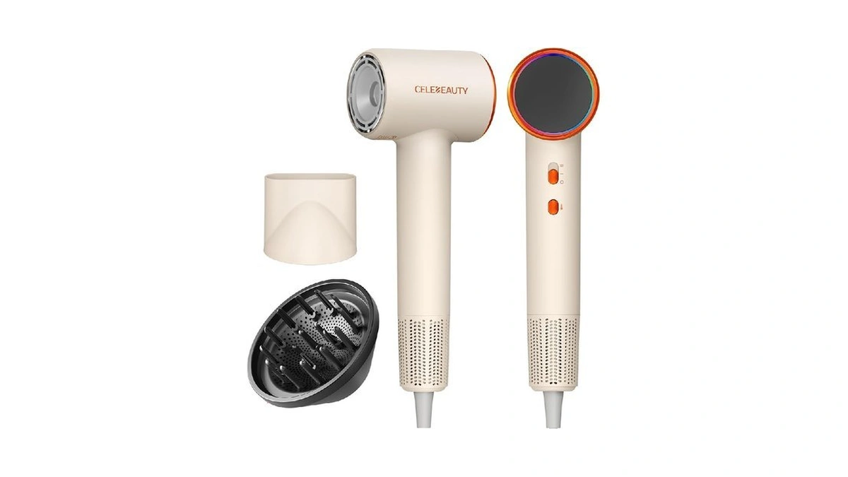 Hair Dryer Blow Dryer With Magnetic Diffuser & Nozzle, 110000