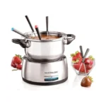 Nostalgia 6-cup Electric Fondue Pot Set For Cheese & Chocolate