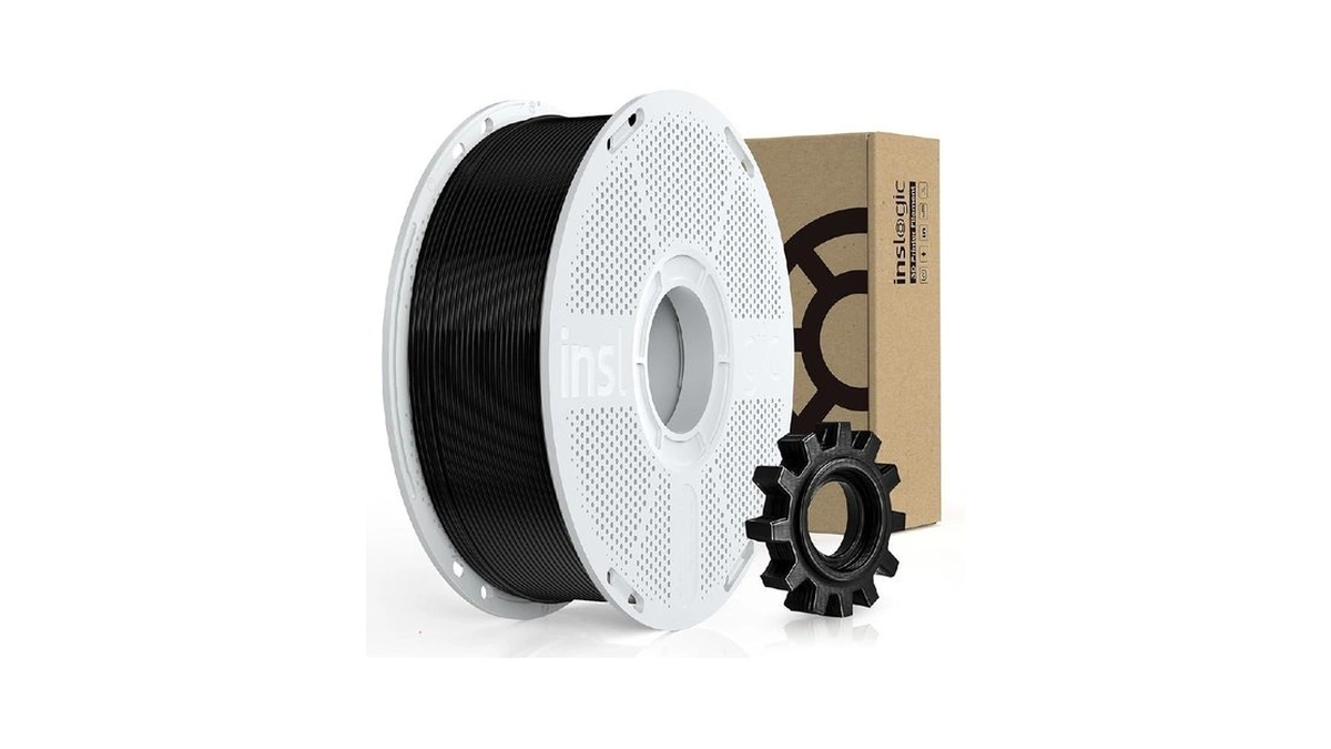 Inslogic Pc-abs Filament 1.75mm, Black Polycarbonate Filament 1.75mm Blend With
