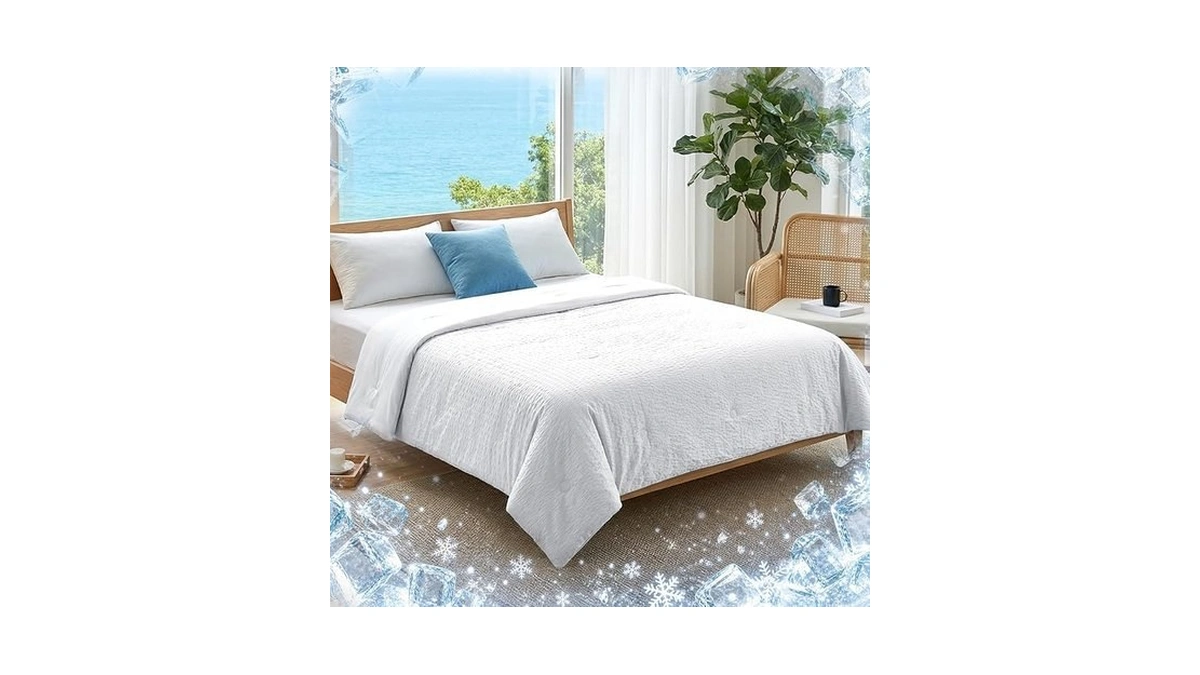 Daico Cooling Comforter Queen Size – Q-max 0.45 Lightweight Cooling