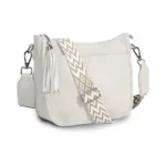 Trustjade Crossbody Purse For Women, Vegan Leather Medium Crossbody Bag,