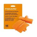 Fiskars Trimmer Replacement Blades, Precision-ground Steel For Clean Cuts, Refill