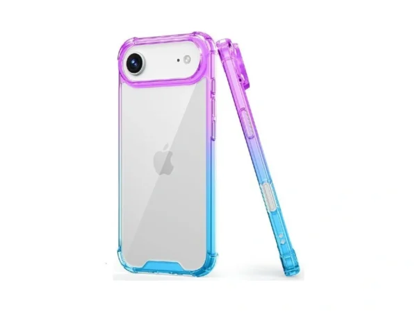 Salawat Compatible With Iphone Air Case, Clear Cute Gradient Slim