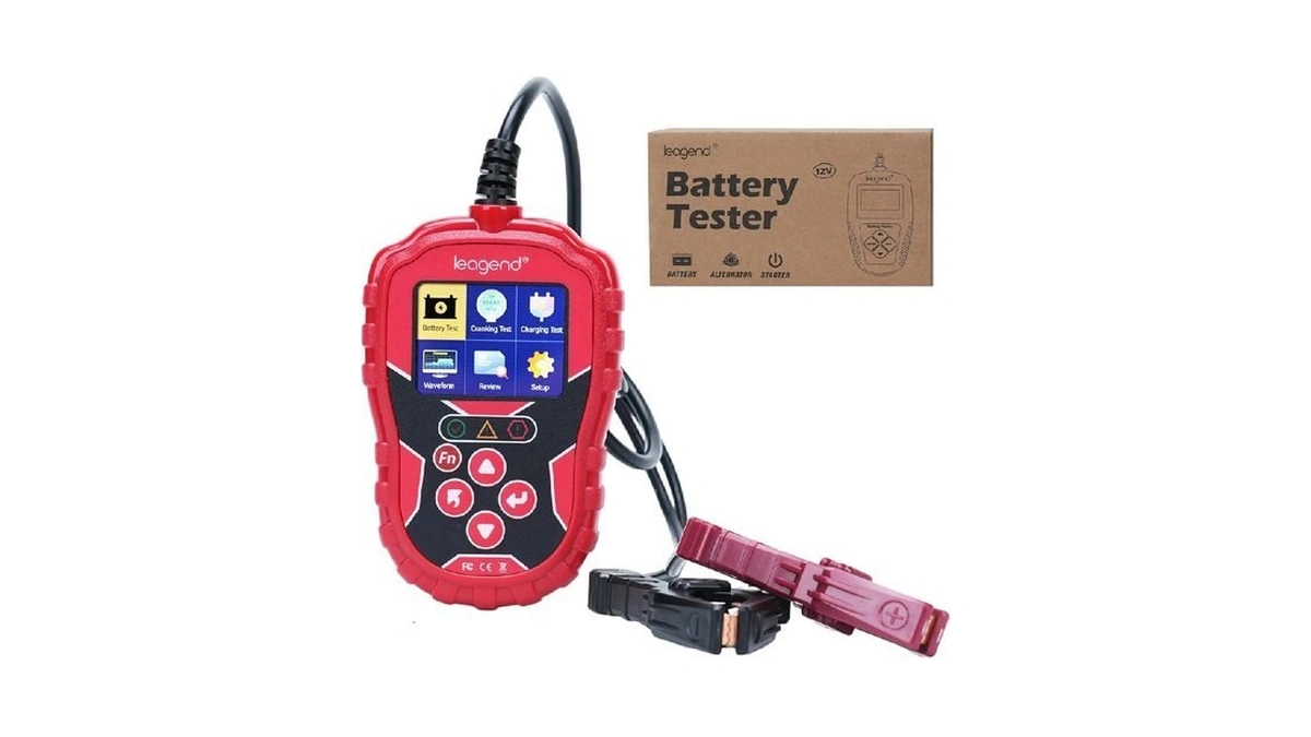 Leagend Car Battery Tester 6v/12v With 20-2000a Cca, 24v Cranking/charging