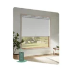 Yoolax Motorized Shades App Control, Blackout Automatic Blinds For Indoor