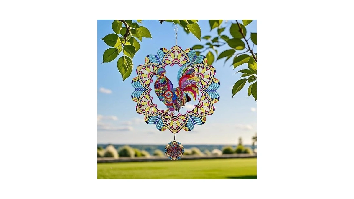 Hanging Wind Spinners Outdoor - Owl Gifts For Mom Dad