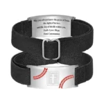 Klifowdy First Communion Gifts-baseball Cross Bracelet For Boys Men,christian Religious