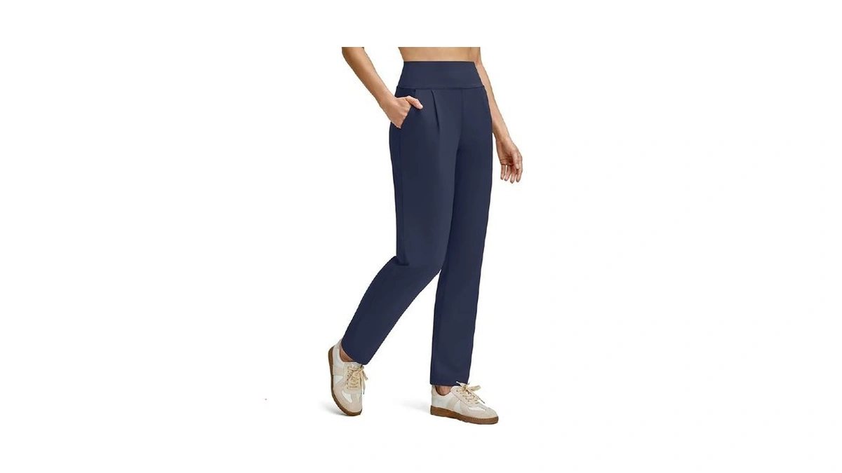 G4free Travel Pants For Women High Waisted Work Trouser Comfy