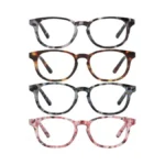 Przene Reading Glasses For Men Women Blue Light Blocking Oval
