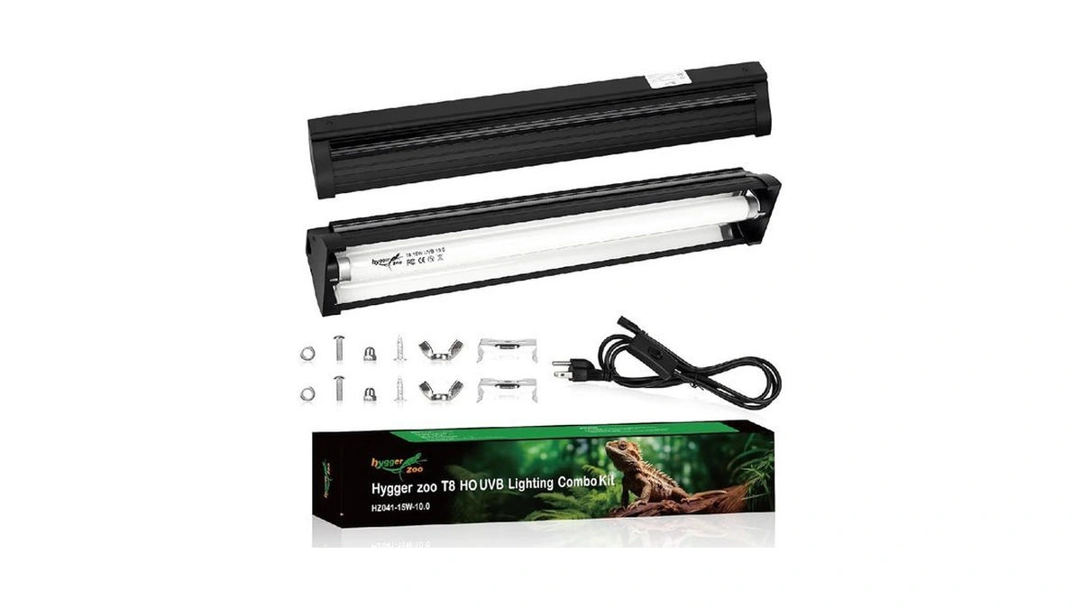 Hygger Zoo 15w Uvb Light For Reptiles