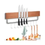 Nerien Magnetic Knife Holder Strip For Wall - 17" Acacia