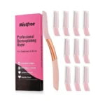 Mistfree Dermaplane Razor For Women Face, Eyebrow Razor With Reusable