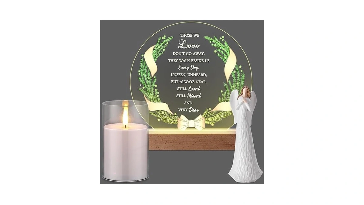 Kittmip Mother's Day Sympathy Gifts For Loss Of Loved One,