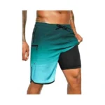 Silkworld Mens Swim Trunks With Compression Liner 9 Inch Long