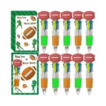 Mepmela Football Party Favor 24pack Multicolor Pen In One Fun