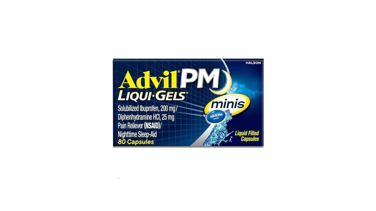 Advil Pm Liqui-gels Minis, 80 Liquid Filled Capsules