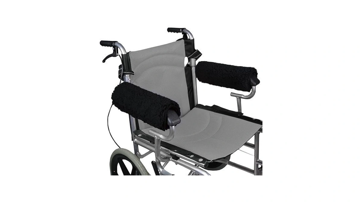 Wivmypog Wheelchair Armrest Pads, 2 Pack Wheelchair Armrest Covers Soft