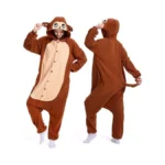 Rdsptbek Adult Animal Onesie - Monkey Onesies Costume Pajamas For