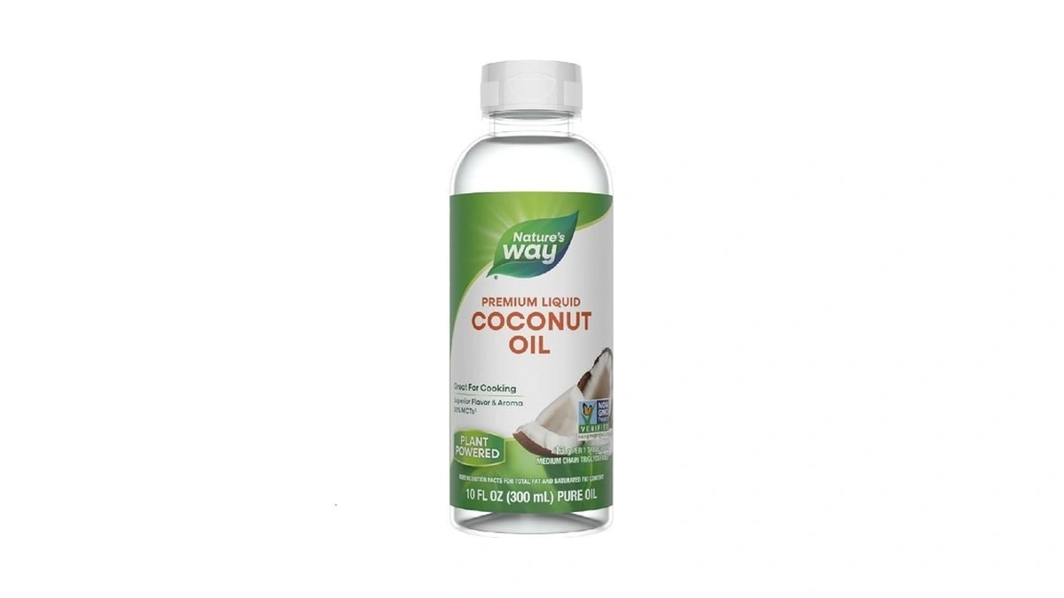 Nature's Way Liquid Coconut Oil, Oil For Cooking, Superior Flavor