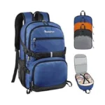 Seektop Lightweight Travel Backpack For Men Women, Multiple Pockets 40l
