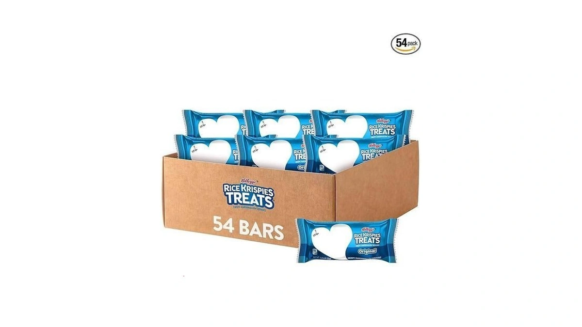 Rice Krispies Treats Crispy Marshmallow Squares, Kids Snack Box, Cereal