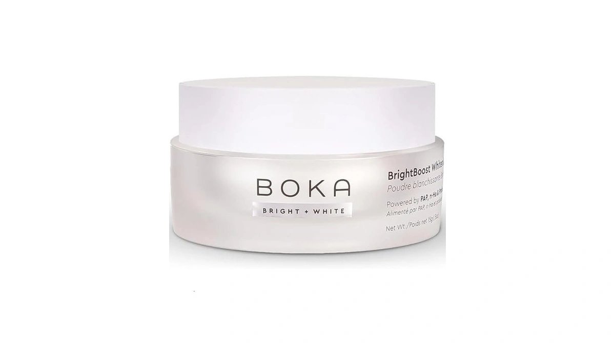 Boka Teeth Whitening Brightboost Powder - Nano Hydroxyapatite, Appropriate For