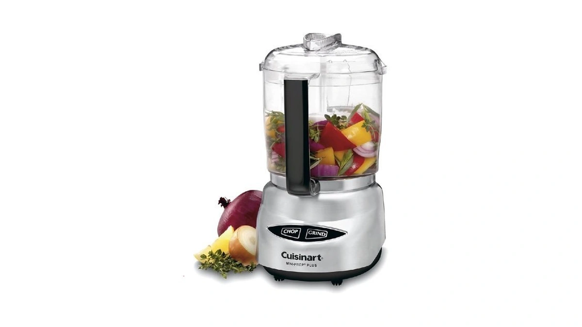 Cuisinart Mini Prep Plus Food Processor, 4 Cup, Brushed Stainless