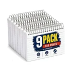 1intheoffice Spiral Bound Index Cards 3x5 Ruled, Wirebound Index Cards,