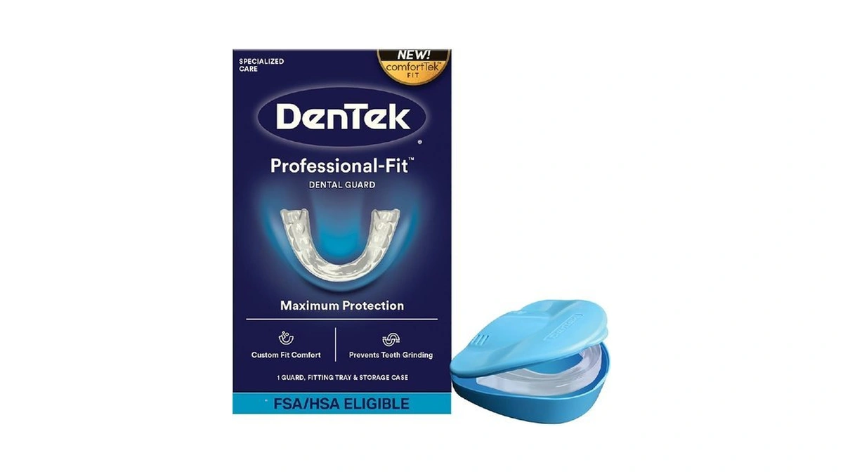 Dentek Professional-fit Dental Guard, Mouth Guard For Grinding Teeth At