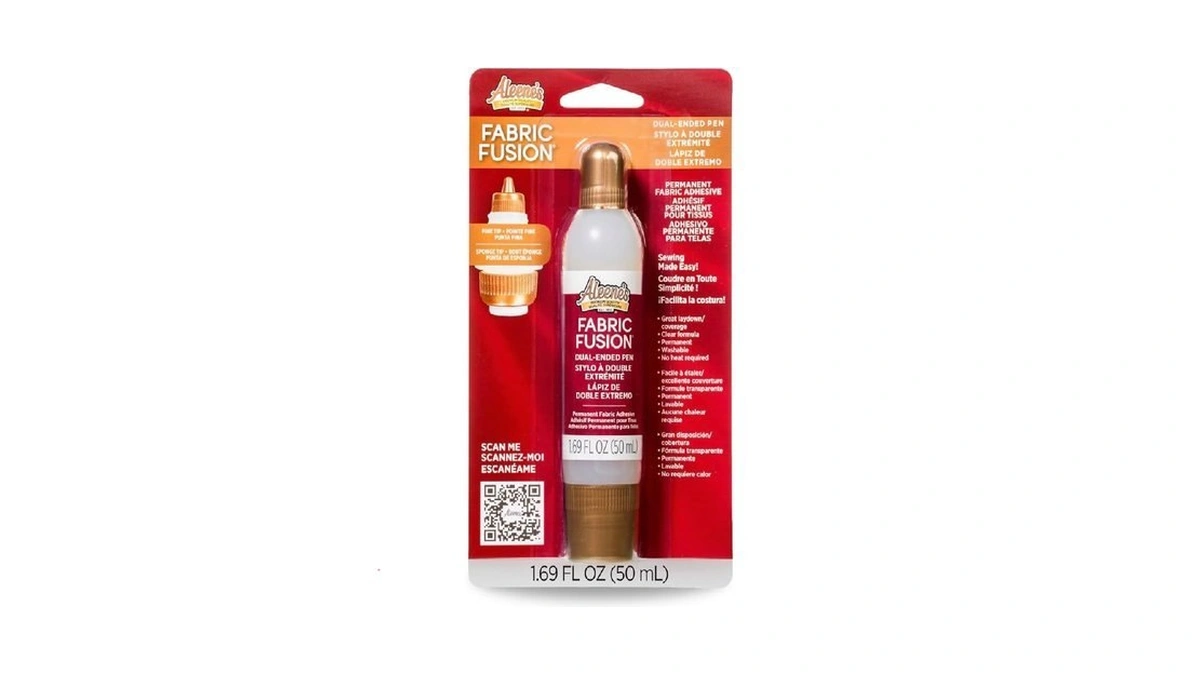 Aleene's Fabric Fusion Glue 1.6 Oz Dual-ended Pen, Fine Tip