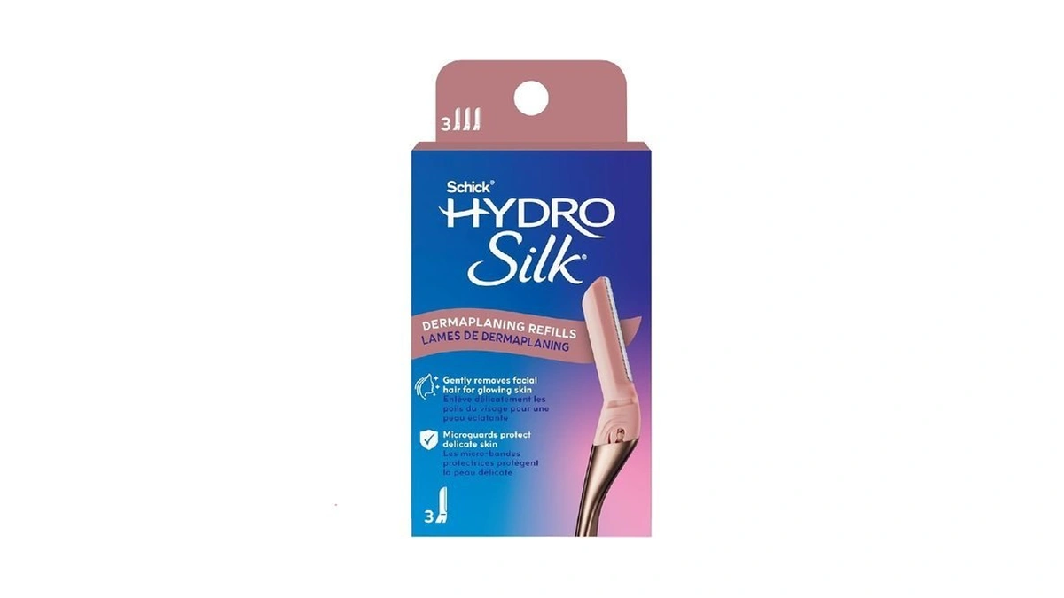 Schick Hydro Silk Dermaplaning Wand Refill Blades, 3ct Dermaplane Microblades