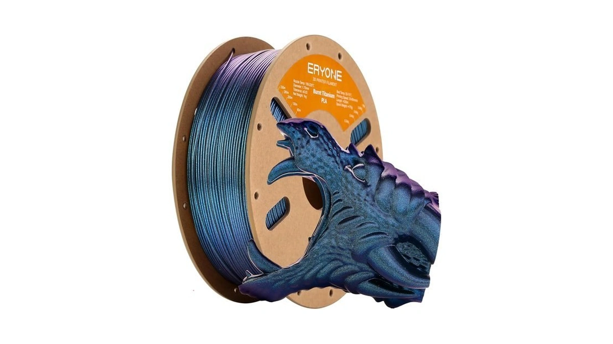 Eryone Burnt Titanium Pla Filament 3d Printer Pla Filament 1.75mm