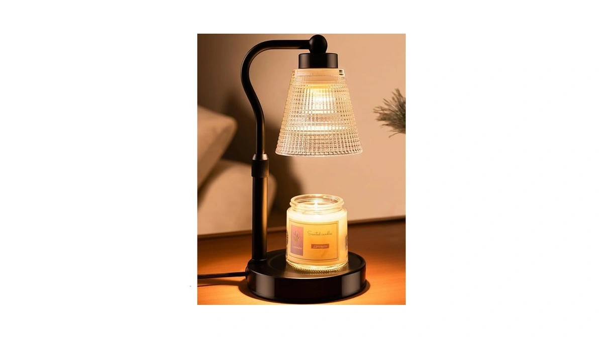Candle Warmer Lamp For Jar Candles, Height Adjustable & Dimmable