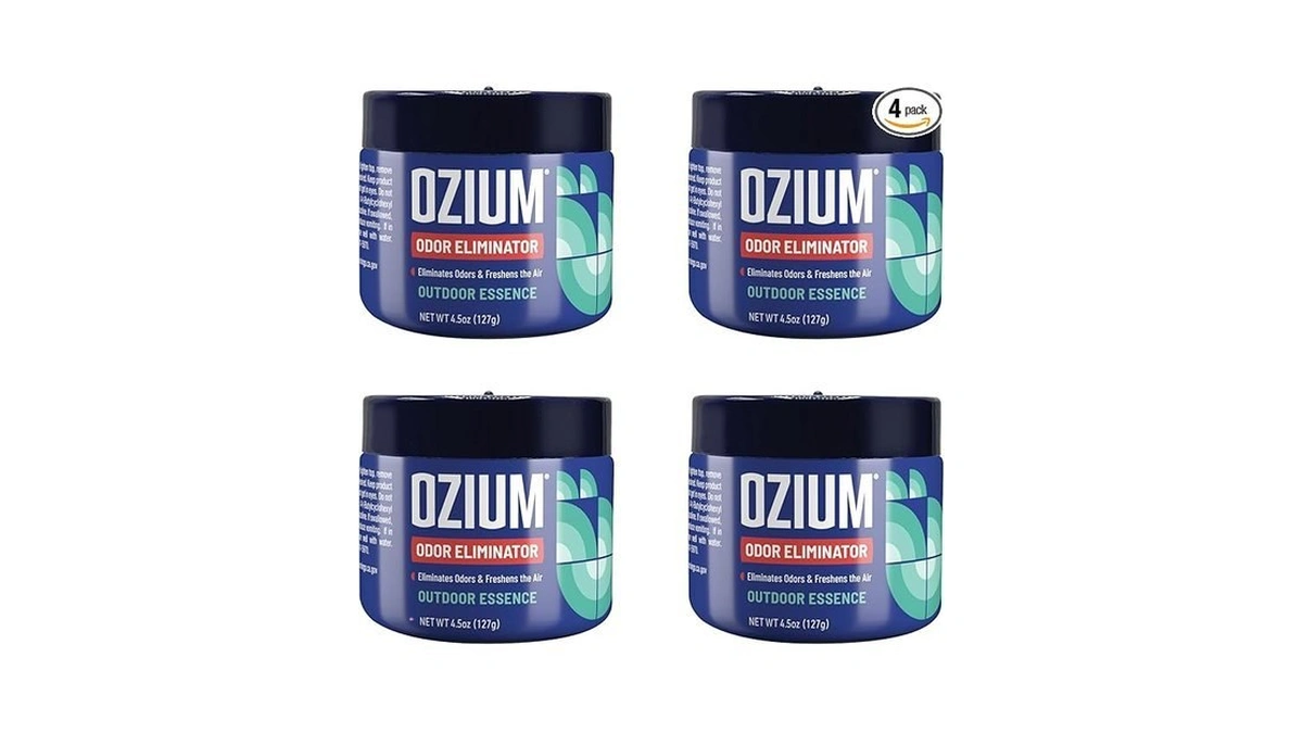 Ozium 4.5 Oz. Odor Eliminating Gel For Homes, Cars, Offices